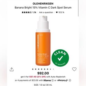 Ole Henriksen Banana Bright Vitamin C Mini